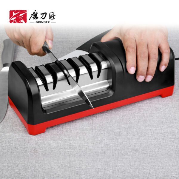 TAIDEA Electric Diamond Knife Sharpener New Upgrade Sharpening System Have Polishing Grit 360/600/1000# Professional Sharpeners